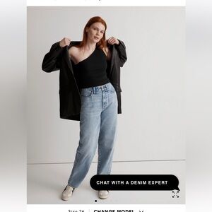 Madewell Light Blue Boyfriend Jeans